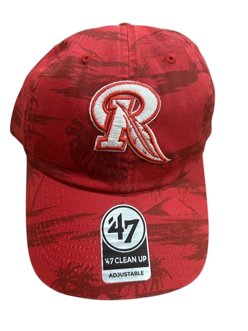 NWT '47 Brand Rochester Red Wings Adjustable Baseball Cap Tropical Print
